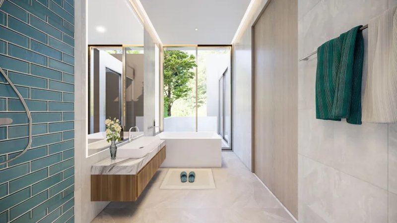 Two-storey 4 bedroom villa with pool in Chalong, Phuket at Larimar Villa