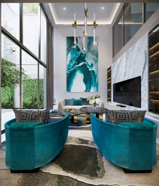 Two-storey 4 bedroom villa with pool in Chalong, Phuket at Larimar Villa