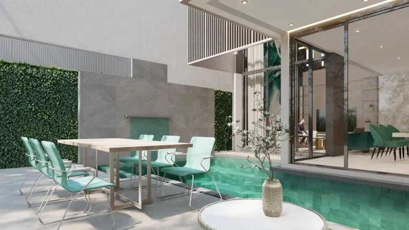 Two-storey 4 bedroom villa with pool in Chalong, Phuket at Larimar Villa