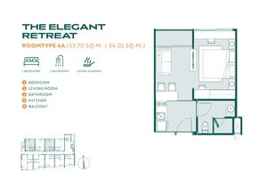 1 Bedroom Apartment 5 minutes from Nai Yang Beach, Phuket in Lavisco Complex