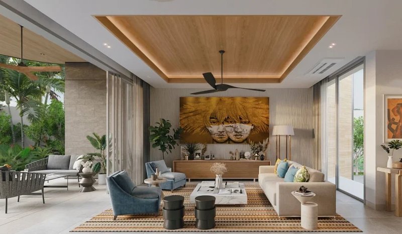 3 Bedroom Villa with pool in Talang area, Phuket at Alinda Villas