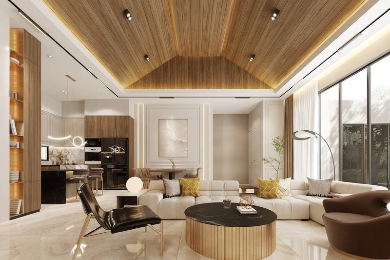 วิลล่าสองชั้น 3 ห้องนอนพร้อมสระว่ายน้ำส่วนตัวในพื้นที่ฉลอง,ภูเก็ต