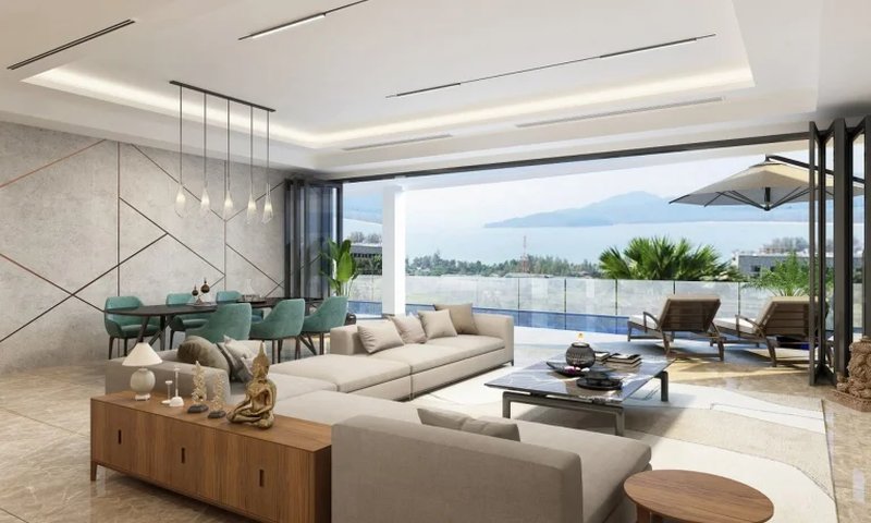 Luxury 2 Bedroom Apartment with Pool near Surin Beach, Phuket in Andamaya