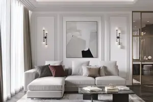 Living room of condo in Karon
