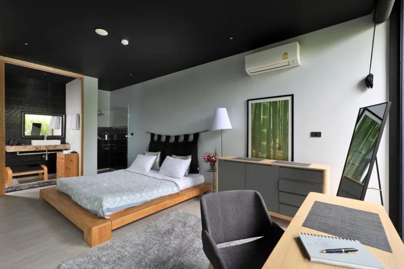 Ready-made townhouse with swimming pool in Laguna area, Phuket in Villoft Zen Living complex