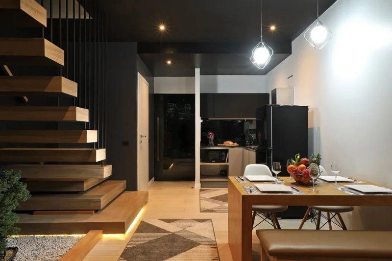 Ready-made townhouse with swimming pool in Laguna area, Phuket in Villoft Zen Living complex