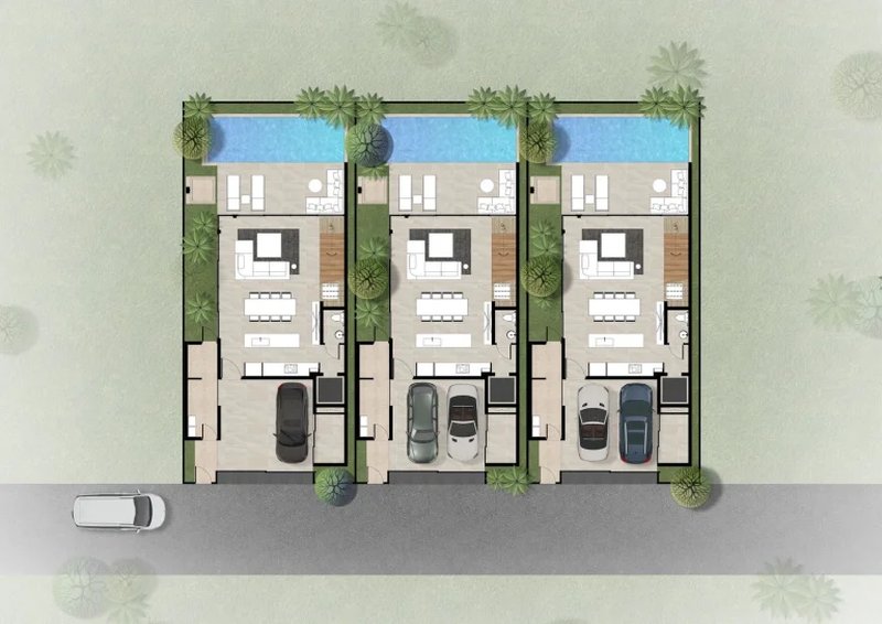 Four-level villa with sea view in Rawai area, Phuket at Saiyuan 9 Seaview Villa