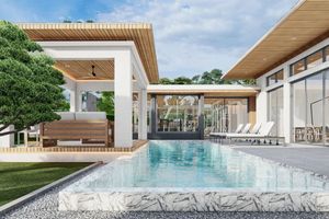 3 Bedroom Villa with Private pool in Mai Khao, Phuket at Mouana Breeze Mai Khao