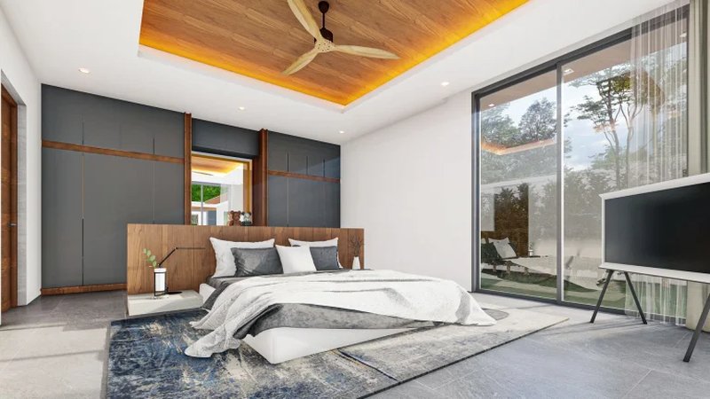 3 Bedroom Villa with Private pool in Mai Khao, Phuket at Mouana Breeze Mai Khao