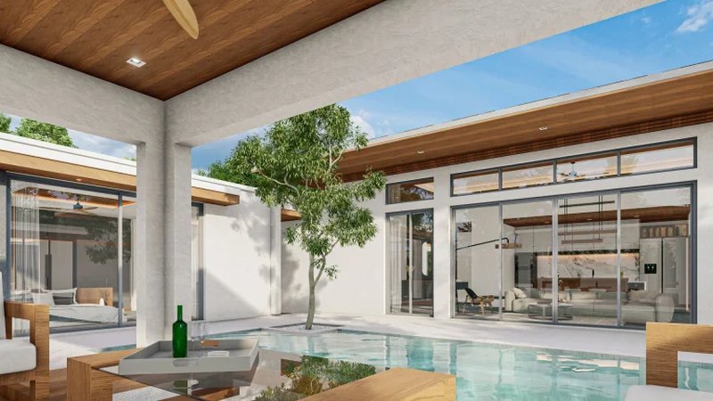 3 Bedroom Villa with Private pool in Mai Khao, Phuket at Mouana Breeze Mai Khao