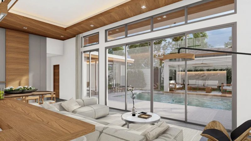 3 Bedroom Villa with Private pool in Mai Khao, Phuket at Mouana Breeze Mai Khao