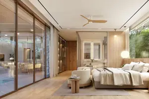 ห้องนอนของคอนโดมิเนียม ในเทพกระษัตรี