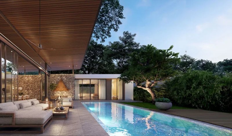 4 Bedroom Villa with pool in Talang, Phuket in Mono Champaca