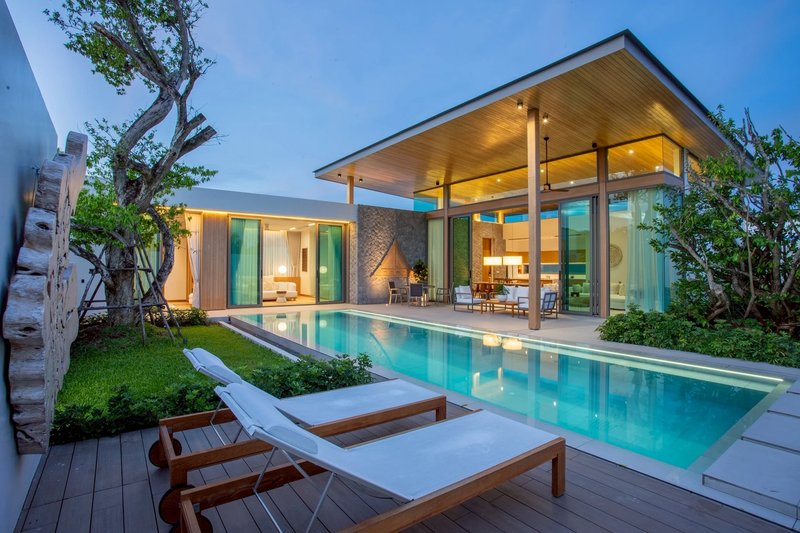 3 Bedroom Villa with pool in Talang, Phuket in Mono Champaca
