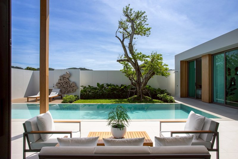 3 Bedroom Villa with pool in Talang, Phuket in Mono Champaca