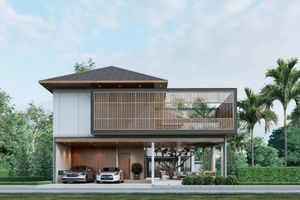 Двухэтажная вилла с 6 спальнями и частным бассейном в районе Чалонг, Пхукет в Mouana Grande Chalong Bay