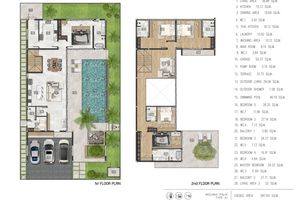 Two-storey villa with 6 bedrooms and private pool in Chalong area, Phuket in Mouana Grande Chalong Bay