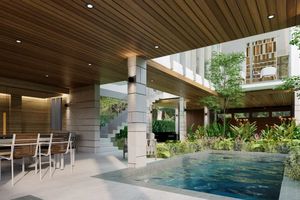 Трехэтажная вилла с 3 спальнями и бассейном в районе Лагуна, Пхукет в Marquis Estates