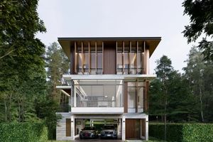 Трехэтажная вилла с 3 спальнями и бассейном в районе Лагуна, Пхукет в Marquis Estates