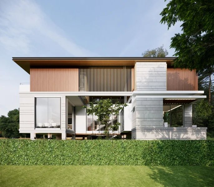 Трехэтажная вилла с 3 спальнями и бассейном в районе Лагуна, Пхукет в Marquis Estates