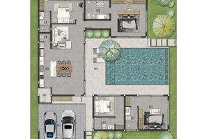 4 Bedroom Villa with Private pool on Koh Kaeo, Phuket at Mouana Residence Ko Kaeo