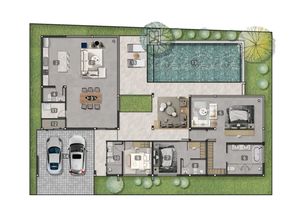 3 Bedroom Villa with private pool in Cherng Talay area, Phuket at Mouana Serenity Cherng Talay