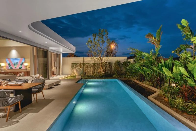 Elegant 3 bedroom villa with pool in Talang area, Phuket in Manor Phuket