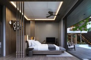 Двухэтажная вилла с 3 спальнями и бассейном в районе Чернг Талай, Пхукет в Villa Maya