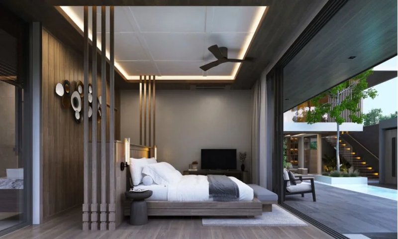 Двухэтажная вилла с 3 спальнями и бассейном в районе Чернг Талай, Пхукет в Villa Maya