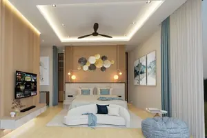 ห้องนอนของวิลล่า ในฉลอง