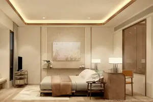 Bedroom of villa in Choeng Thale