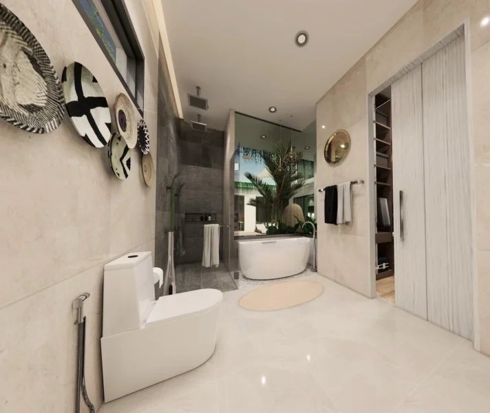 3 bedroom villa with private pool near Kata Beach, Phuket at Unique Villa Kata