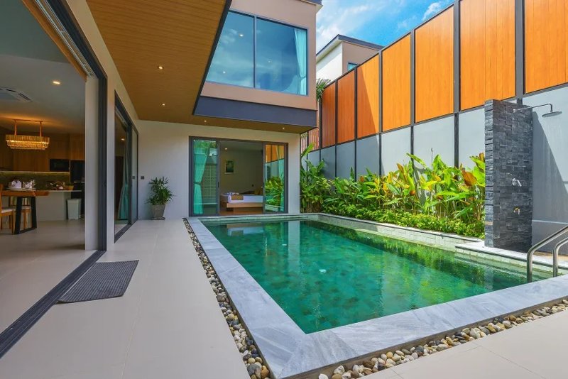 Two-storey villa with pool in Rawai, Phuket at Le Villa Rawai