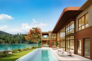 Two-storey villa with private pool next to the Lagoon, Phuket in Sri Panwa Lagoon Complex