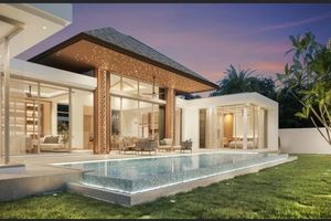 3 Bedroom Villa with Pool in Bang Tao area, Phuket in The Ozone Campus Villa complex