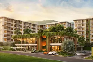 Exterior of condo in Sakhu