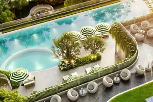 Exterior of condo in Sakhu