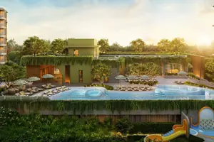 Exterior of condo in Sakhu