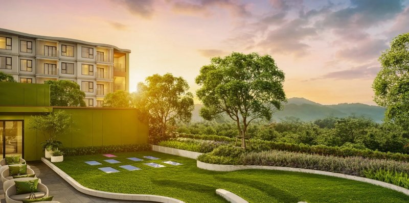 Exterior of condo in Sakhu