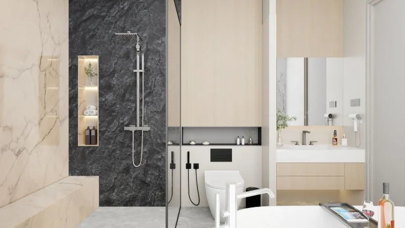 Two-storey 4 bedroom villa with private pool next to Lake on Chong Thal, Phuket in Redwood Luxury