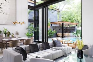 Two-storey 4 bedroom villa with private pool next to Lake on Chong Thal, Phuket in Redwood Luxury