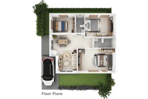 Modern 3 bedroom house in Talang area, Phuket in Pruksa Ville