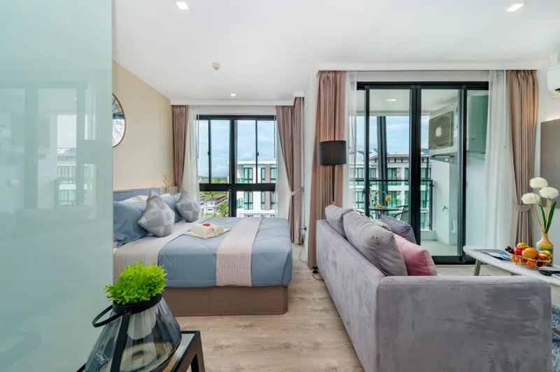Studio near Nai Yang Beach, Phuket at Royal Lee The Terminal Phuket