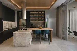 ห้องครัวของวิลล่า ในเทพกระษัตรี