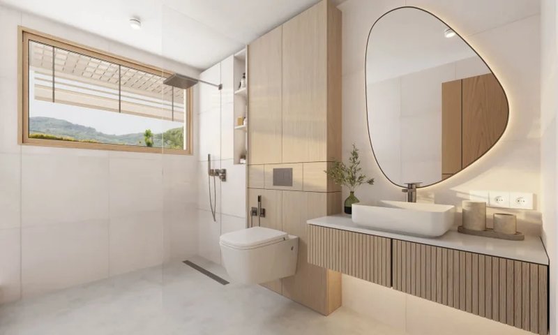 Pearl two-storey villa with 2 bedrooms and a swimming pool in Chalong area, Phuket in Mutti Family Villas complex