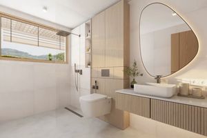 Pearl two-storey villa with 2 bedrooms and a swimming pool in Chalong area, Phuket in Mutti Family Villas complex