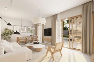 Pearl two-storey villa with 2 bedrooms and a swimming pool in Chalong area, Phuket in Mutti Family Villas complex