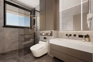 Bathroom of villa in Chalong