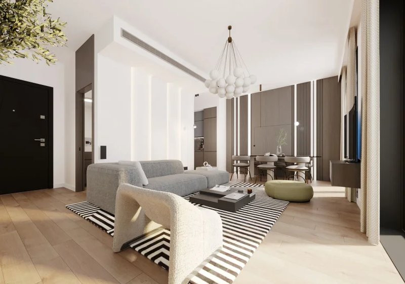 Pearl two-storey villa with 2 bedrooms and a swimming pool in Chalong area, Phuket in Mutti Family Villas complex