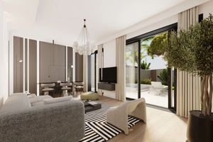 Pearl two-storey villa with 2 bedrooms and a swimming pool in Chalong area, Phuket in Mutti Family Villas complex